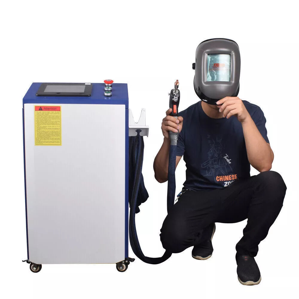 1500W Laser Welding Machine Cleaning Cutting Rust Paint Removing Welder 4 IN 1