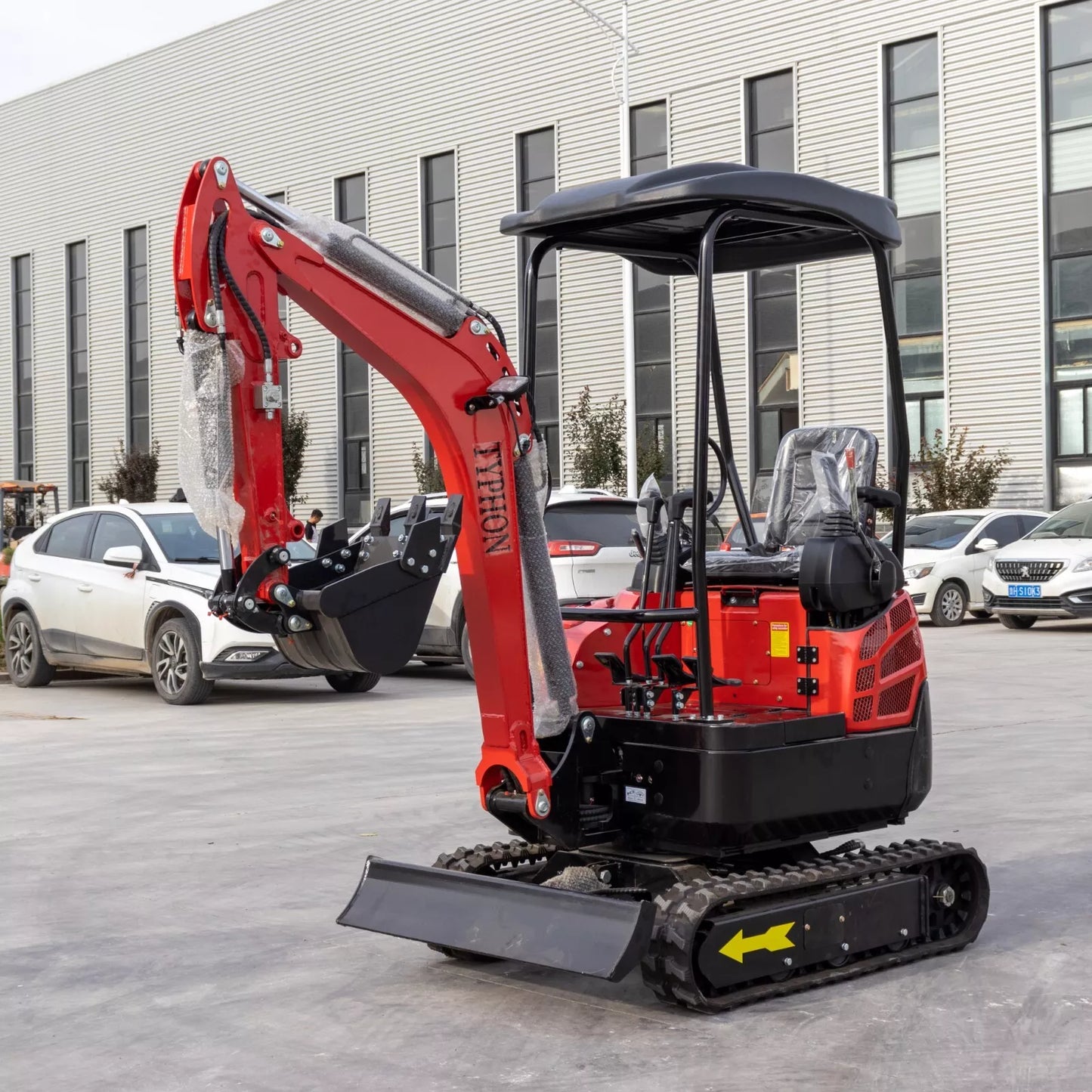 4,000 lbs terror xviii mini excavator, epa certified usa kubota diesel machine