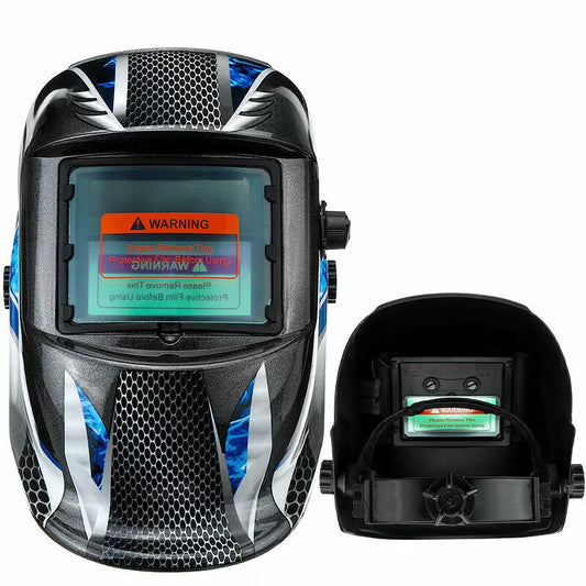 Shop-Tek FRS Bag Solar Auto Darkening Welding Helmet Arc TIG MIG Certified Mask Grinding