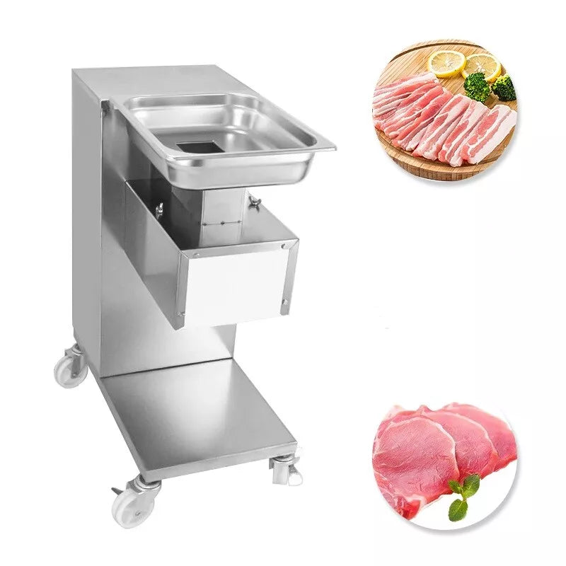 500kg meat cutting machine stainless steel commercial meat cutter slicer new