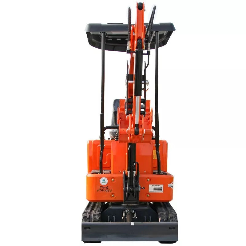 1ton mini hydraulic excavator digger, 13.5hp, epa engine+200mm bucket