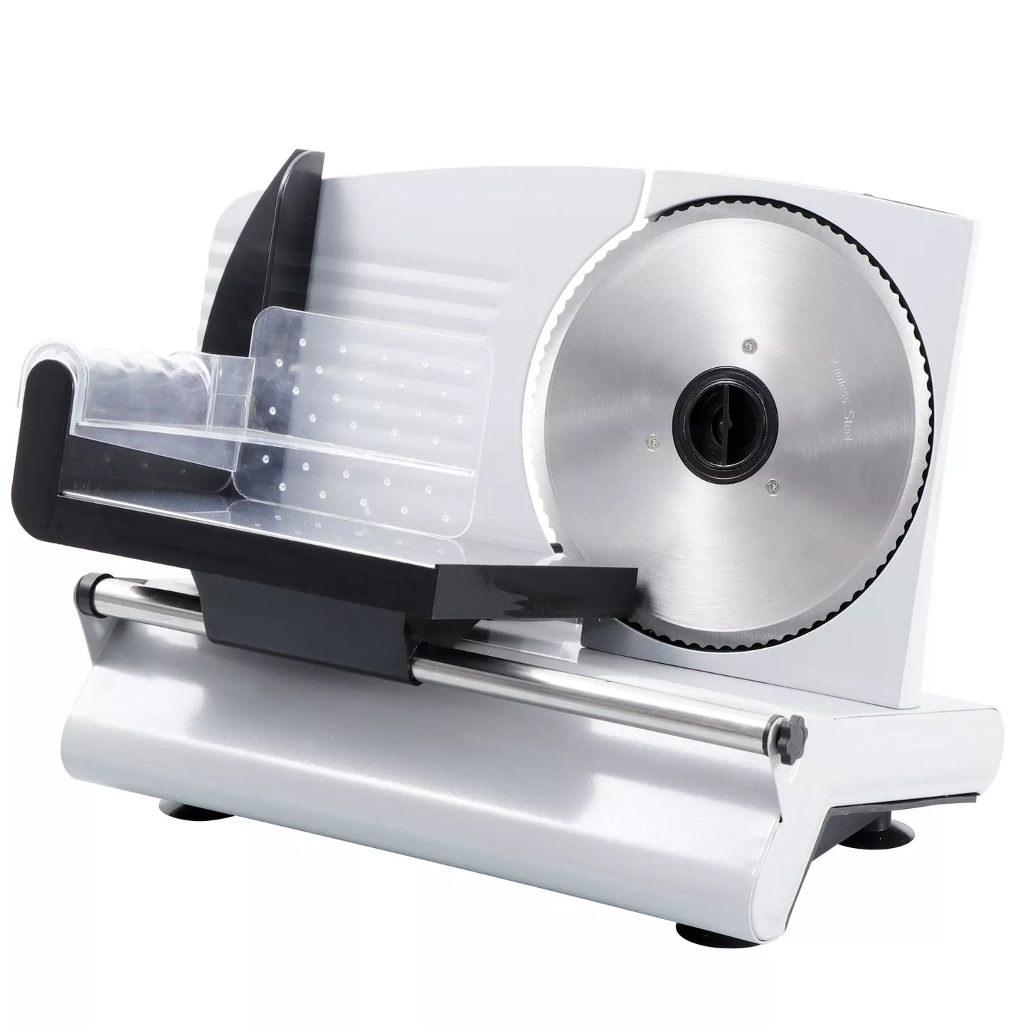 electric meat slicer 7.5" stainless steel blade thickness adjustable meat slicer