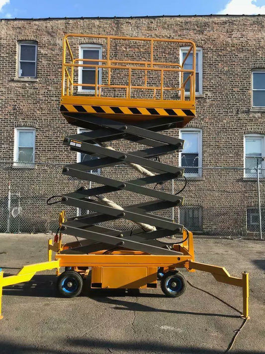 2025 5 STAR 31 FEET Max Lift NEW ELECTRIC HIGH SCISSOR LIFT MAN LIFT