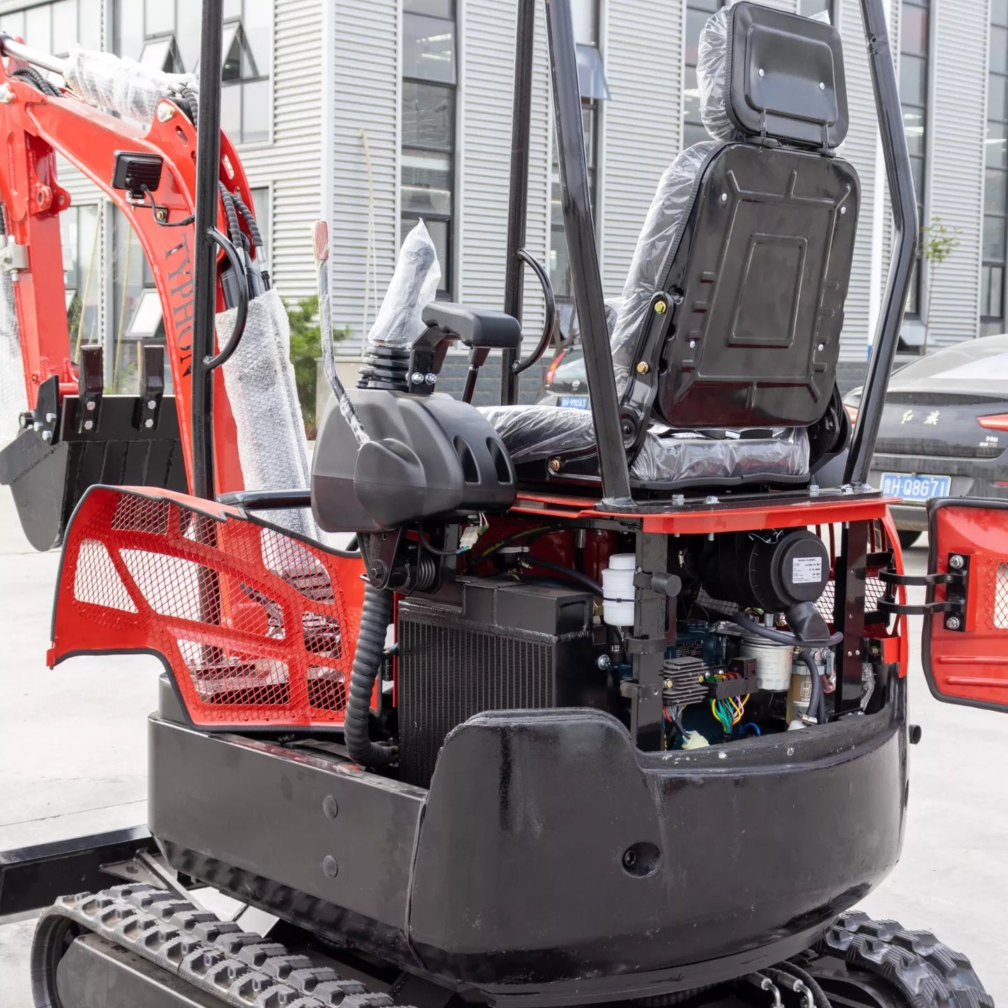 4,000 lbs terror xviii mini excavator, epa certified usa kubota diesel machine