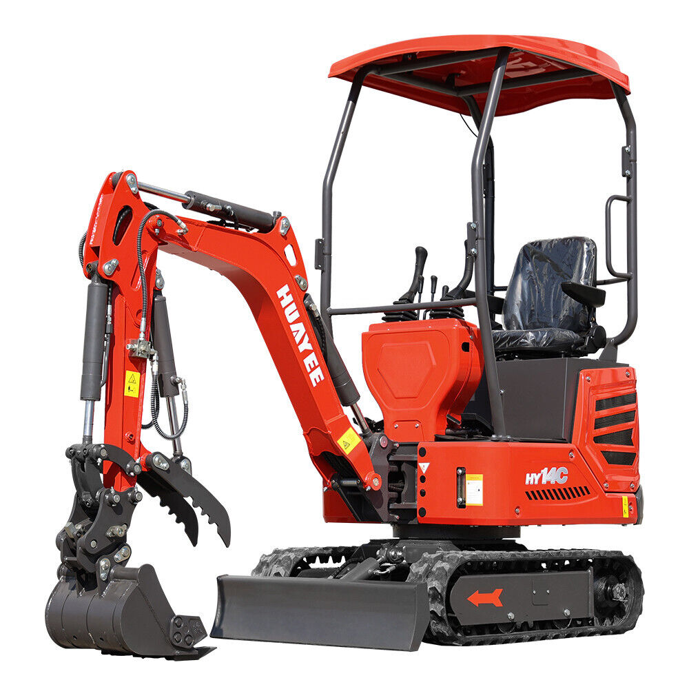 1.4ton Mini Excavator Digger, 13.5hp, Epa Engine, Micro Crawler