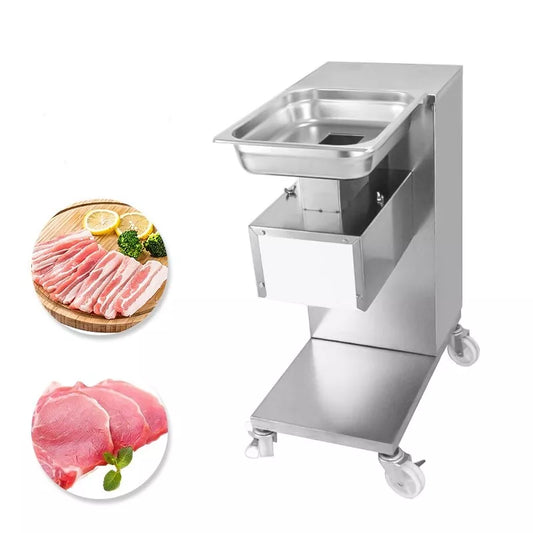 meat cutter slicer commercial stainless steel qe 500kg meat cutting machine new