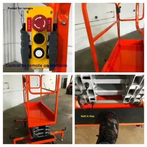 2025 5 Star 31 Feet Max Lift New Electric High Scissor Lift Man Lift