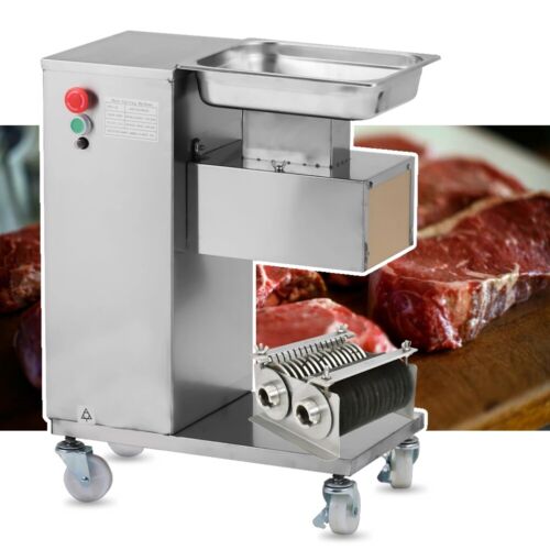 500kg meat cutting machine stainless steel commercial meat cutter slicer new