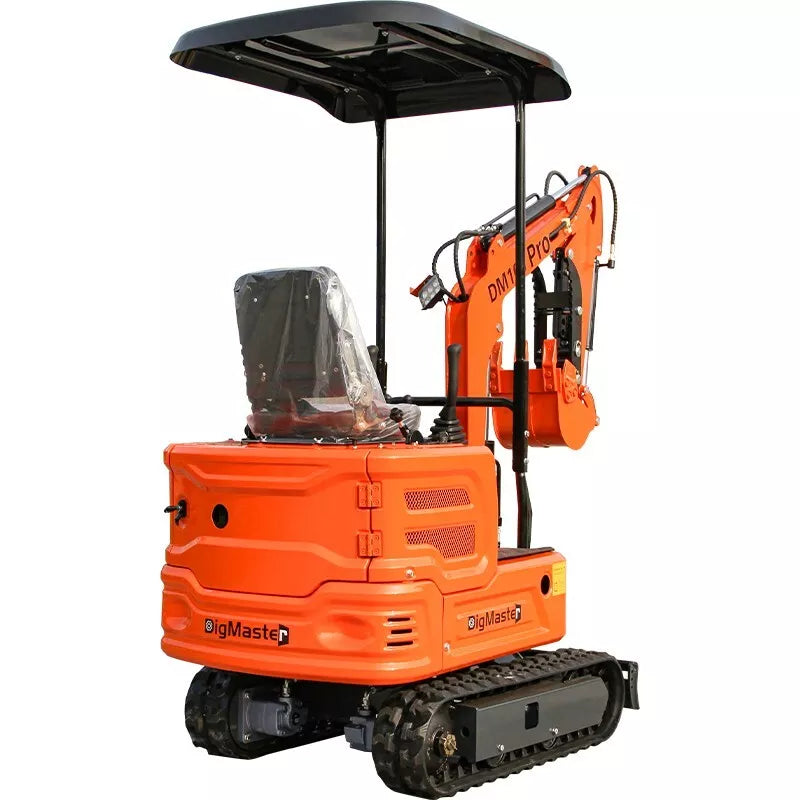 1ton mini hydraulic excavator digger, 13.5hp, epa engine+200mm bucket