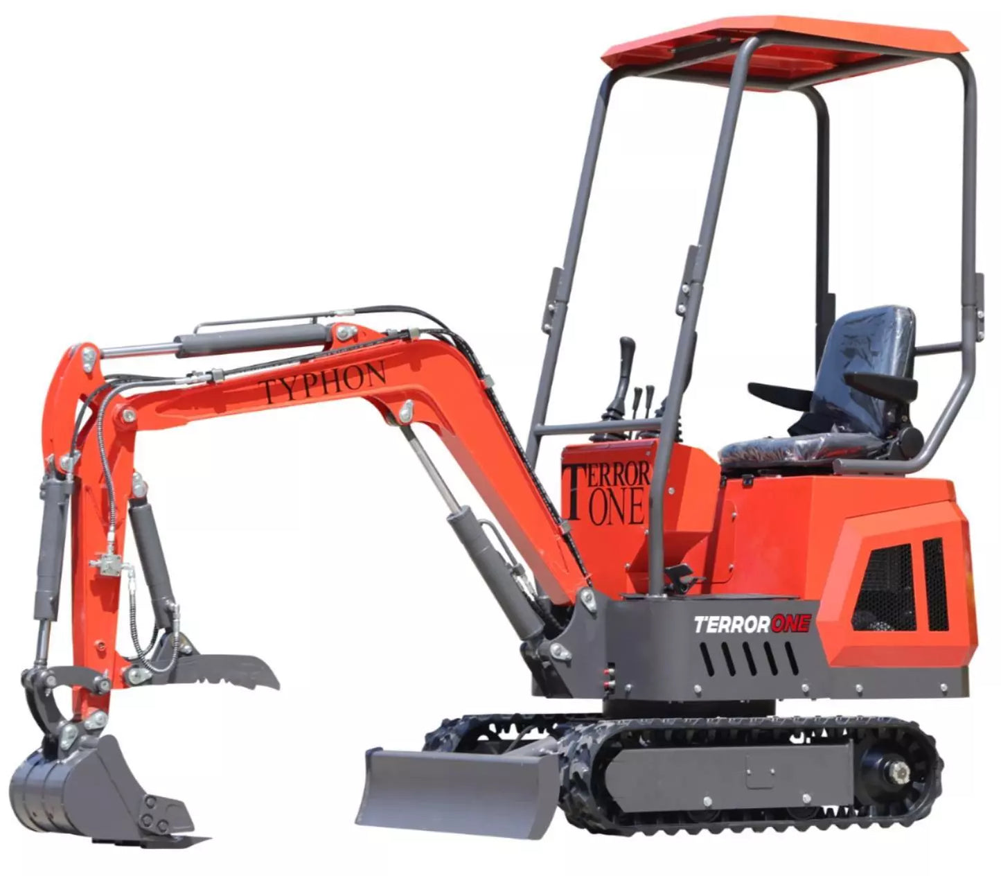 mini excavator 1 ton digger 13.5hp gas tracked crawler b&s epa engine