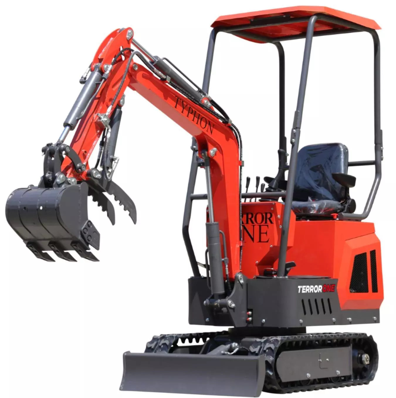 mini excavator 1 ton digger 13.5hp gas tracked crawler b&s epa engine